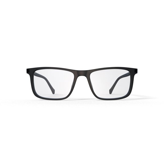 Lucky Brand D412 Matte Black Rectangle Eyeglasses