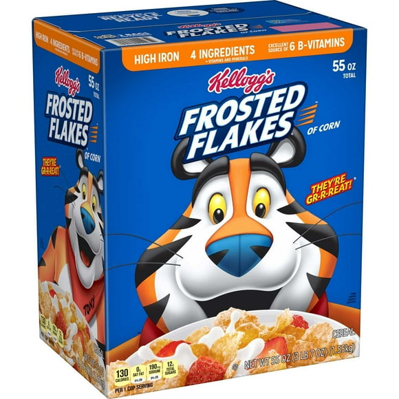 Frosted Flakes Cereal, 55 oz.