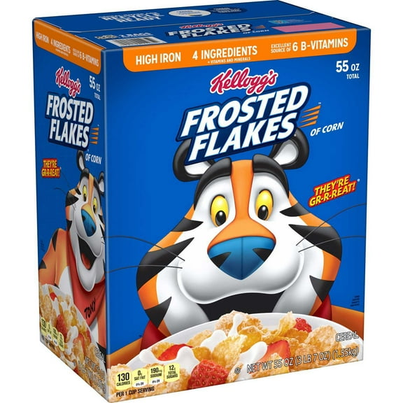 Kellogg's Frosted Flakes, 55 oz.