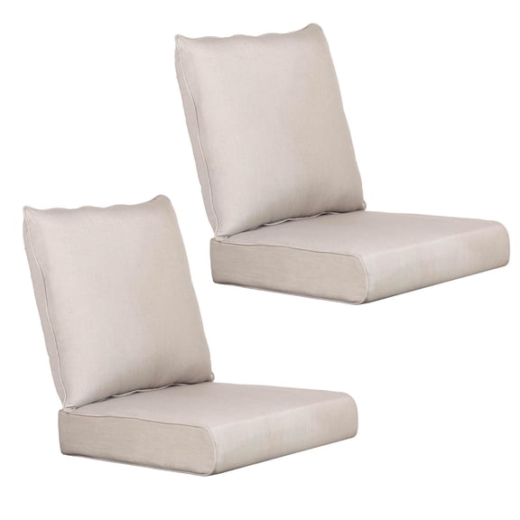 Member's Mark Deep Seating Cushions with Sunbrella Fabric, Set of 2