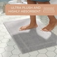 thumbnail image 5 of Town & Country Everyday Ultra Plush Solid Tufted Border Bath Mat 20"x32", 5 of 10