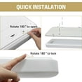 thumbnail image 5 of Cedar Hill 4' LED Flush Mount Puff Light, Choose Your Pack Size, 5 of 8