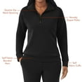 thumbnail image 4 of Member's Mark Ladies Quarter Zip Pullover, 4 of 5