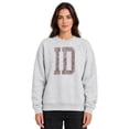 thumbnail image 1 of State of Mine Women's Camo Letters State Sweatshirt, 1 of 6