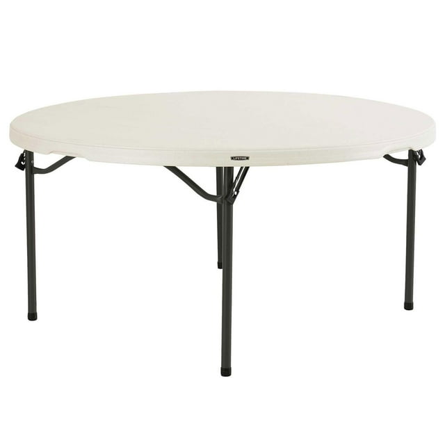 Lifetime 60" Round Commercial Grade Nesting Folding Table