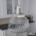 thumbnail image 1 of Hunter Cypress Grove with Clear Holophane Glass 1 Light Pendant Ceiling Light Fixture, 1 of 8
