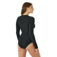 thumbnail image 3 of Edited by Hunter McGrady Women's Long Sleeve Bodysuit, 3 of 11