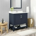 thumbnail image 4 of OVE Decors Vegas 36" W x 19" D Freestanding Bathroom Vanity With Sink, 4 of 16