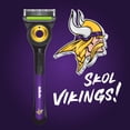 thumbnail image 9 of Gillette Labs Official Vikings Licensed Men's Razor, Handle + 8 Cartridges, 9 of 10