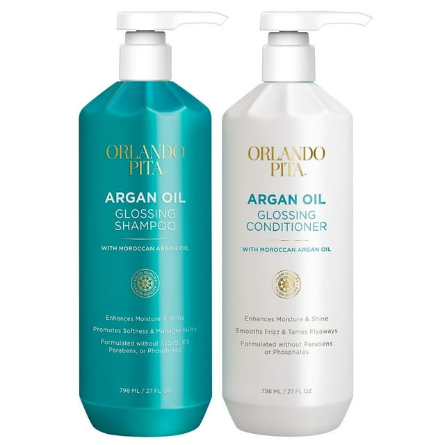 Orlando Pita Argan Oil Glossing Shampoo & Conditioner Duo, 27 oz., 2 pk.