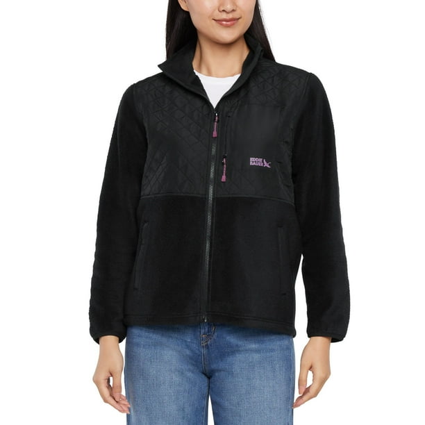Eddie Bauer Women's Mixed Media Fleece Jacket - Samsclub.com