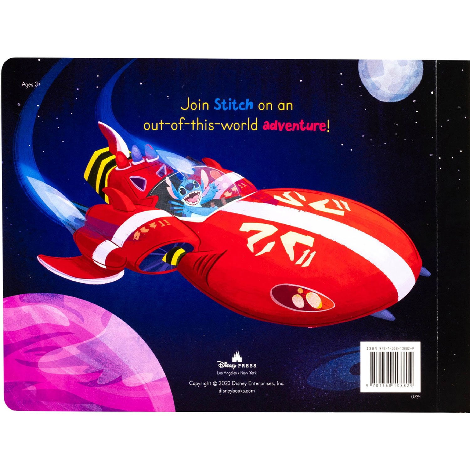 Sam's Exclusive - Stitch Crashes Disney, Board Book - Samsclub.com