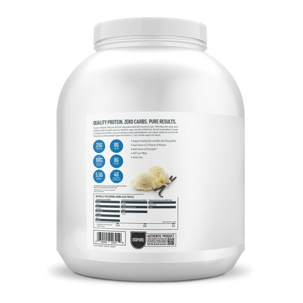ISOPURE® Whey Protein Isolate, Vanilla, 3.4 lbs. - Samsclub.com