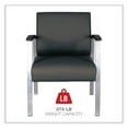 thumbnail image 4 of Alera Metal Lounge Series Mid-Back Guest Chair, Black, 4 of 9