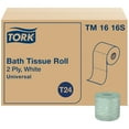 thumbnail image 1 of Tork Universal 2-Ply White Bath Tissue, 96 rolls, 500 sheets/roll, 1 of 8