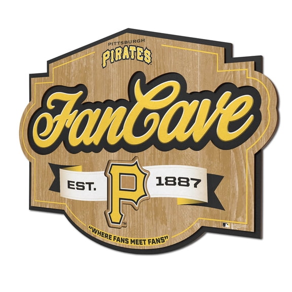 YouTheFan MLB Fan Cave Sign, Assorted Teams