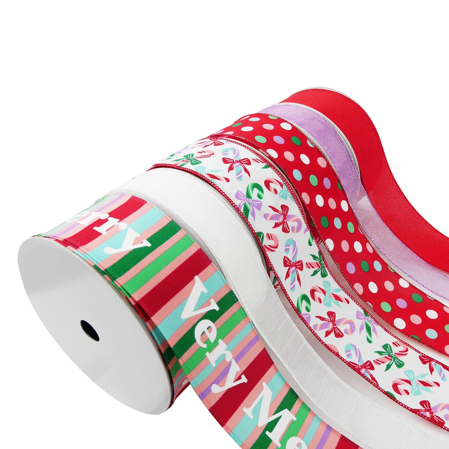 Member’s Mark Premium Wired Holiday Ribbon, 6 pk. - Samsclub.com