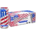 thumbnail image 1 of Monster Energy Ultra, Sugar Free Energy Drink, Red White & Blue Razz, 16 fl. oz., 18 pk., 1 of 5