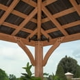 thumbnail image 7 of Backyard Discovery Barrington Cedar Gazebo with Powerport, Choose Size, 7 of 10