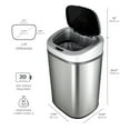 thumbnail image 7 of Nine Stars Sensor Trash Can, Stainless Steel 21.1 gal, 7 of 10
