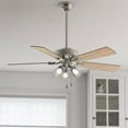 thumbnail image 3 of Hunter 52" Crestfield Indoor Ceiling Fan with LED Light and Pull Chain, 3 of 10