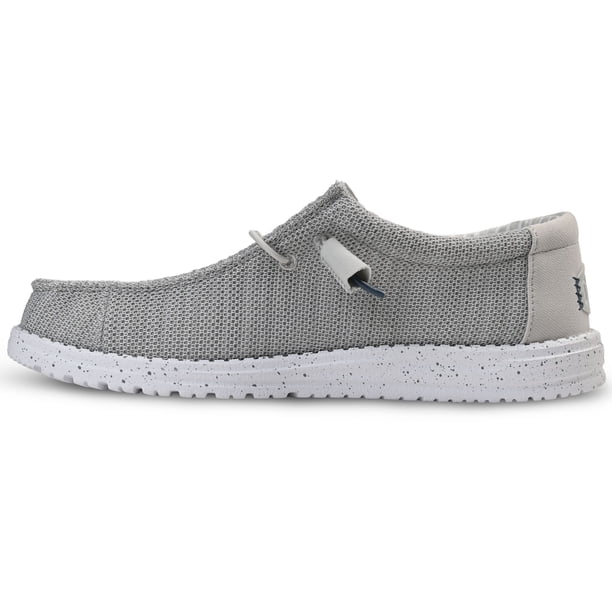 wally stretch tobacco HEY DUDE MEN'S WALLY STRETCH SOX SHOES