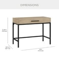 thumbnail image 3 of Stetson Writing Desk with Storage Drawer, 3 of 11