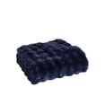 thumbnail image 2 of Member's Mark Faux Fur Bubble Throw Blanket, 60" x 70", 2 of 3