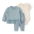 thumbnail image 3 of Carter's Girls 3-Piece Cardigan Set, 3 of 10