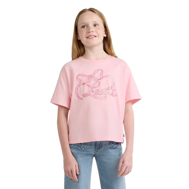 Levi's Girls Boxy Meet and Greet Tee