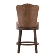 thumbnail image 8 of HH2 Home Edenwood Wood Counter Height or Bar Height Swivel Stool, 8 of 10