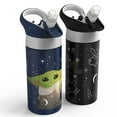 thumbnail image 3 of Zak Designs Antimicrobial 14-oz. Stainless Steel Vacuum Insulated Kids Riverside Bottle, 2-Piece Set, Choose Color, 3 of 7