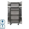 thumbnail image 7 of Seville Classics UltraHD 8-Piece Rolling Steel Garage Storage Cabinet With Stacker Set, 12 Feet Wide, 7 of 16