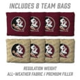 thumbnail image 4 of YouTheFan Florida State Seminoles 2'x4' Cornhole Board Set, 4 of 6