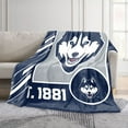 thumbnail image 2 of Logo Brands UConn Huskies 60"x70" Super Plush Blanket, 2 of 6