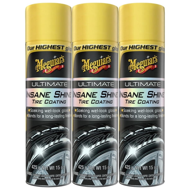 Meguiar's® Ultimate Insane Shine Tire Coating 3pk, 45oz - Samsclub.com