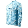 thumbnail image 2 of Huk Pursuit Crew Long Sleeve Shirt, Assorted Styles, 2 of 3