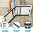 thumbnail image 4 of Lifetime 4' Adjustable Height Fold-In-Half  Table, White, 4 of 10