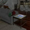 thumbnail image 2 of YouTheFan Detroit Lions Lighted Stadium End Table, 2 of 4