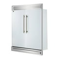 thumbnail image 3 of FORNO Maderno 27.2 cu. ft. Convertible Refrigerator with Antique Brass Handles, 3 of 26