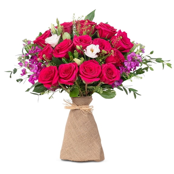 Member's Mark Farm Fresh Rose Bouquet, 28 stems, choose color