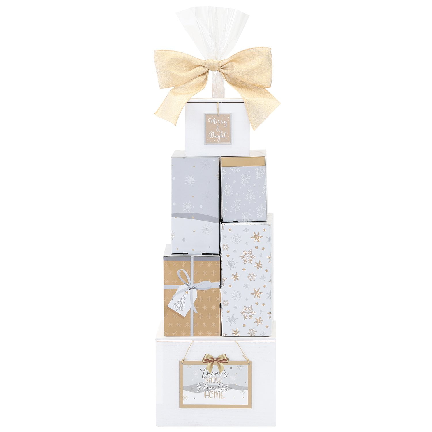 Cityscapes Mixed Media Holiday Gift Tower - Samsclub.com