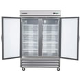 thumbnail image 6 of Maxx Cold X-Series Double Glass Door Commercial Refrigerator, Stainless Steel (49 cu. ft.), 6 of 9
