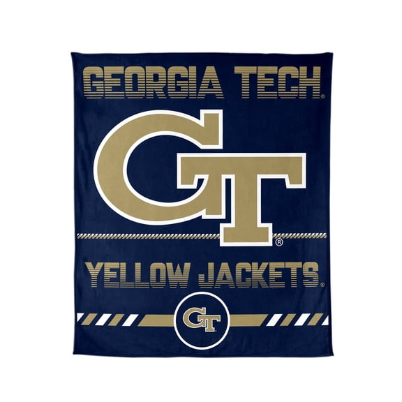 Logo Brands Georgia Tech Yellow Jackets 60"x70" Super Plush Blanket