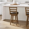 thumbnail image 10 of HH2 Home Ronan Wood Ladder Back Adjustable Height Swivel Stool, 10 of 22