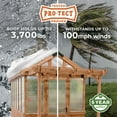 thumbnail image 5 of Backyard Discovery 9'x 6'  Lilybelle Greenhouse, 5 of 13