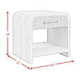 thumbnail image 2 of Society Den Woodridge End Table with USB, 2 of 8