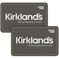 thumbnail image 1 of Kirkland's $100 Gift Card Multi-Pack, 2 x $50, 1 of 2