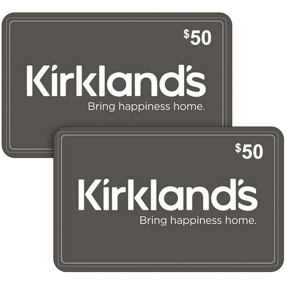 Kirkland's $100 Gift Card Multi-Pack, 2 x $50