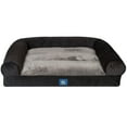 thumbnail image 2 of Serta XL Round Bolster Couch Pet Bed, 40" x 30", Choose Color, 2 of 6